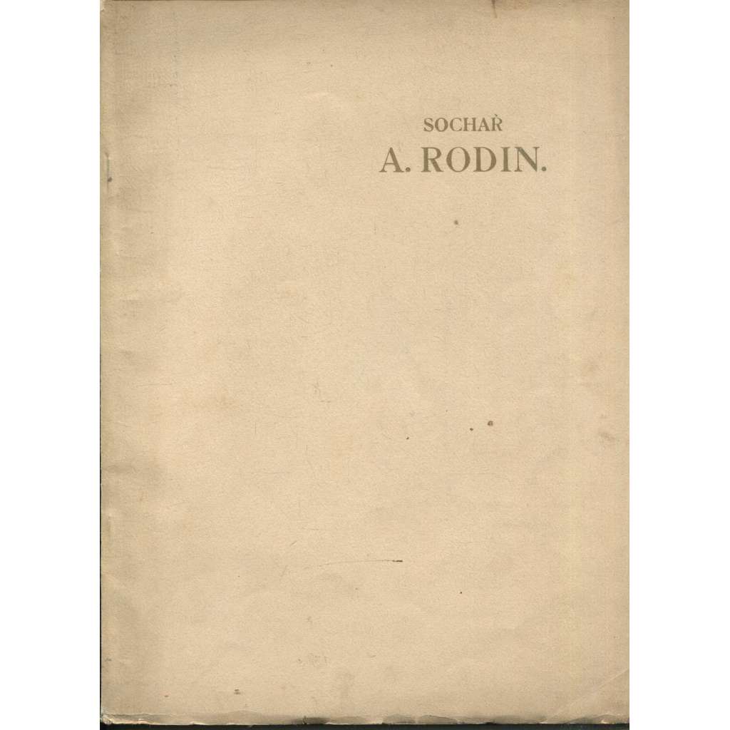 Sochař A. Rodin
