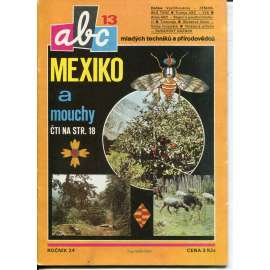 Časopis ABC, číslo 13., ročník 24/1980 [Jedno číslo časopisu. Obsahuje všechny vystřihovací modely na polokartonu - déčka]