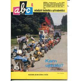 Časopis ABC, číslo 6. ročník 26/1981 [Jedno číslo časopisu. Obsahuje všechny vystřihovací modely na polokartonu - déčka]