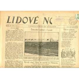 Lidové noviny 23.10.1926 (1. republika, staré noviny) Lidové noviny 23.10.1926 (1. republika, staré noviny)