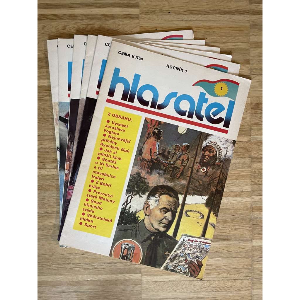 Hlasatel, ročník 1., čísla 1-7/1991 (časopis)