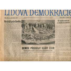 Lidová demokracie (8.12.1989) - staré noviny