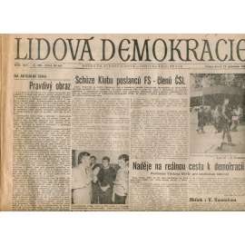 Lidová demokracie (12.12.1989) - staré noviny