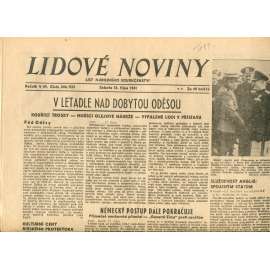 Lidové noviny 18.10.1941