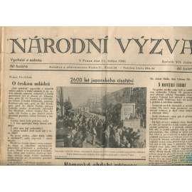 Národní výzva 11.1.1941 (protektorát, noviny)