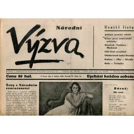 Národní výzva 6.4.1940 (protektorát, noviny)