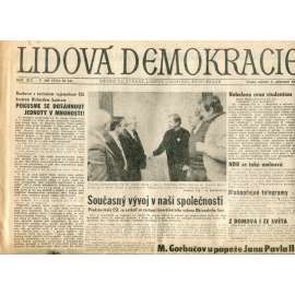 Lidová demokracie (2.12.1989) - staré noviny