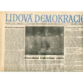 Lidová demokracie (1.12.1989) - staré noviny