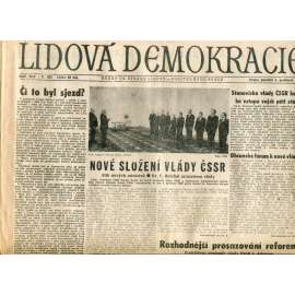 Lidová demokracie (4.12.1989) - staré noviny