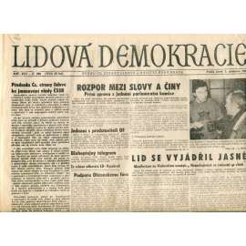 Lidová demokracie (5.12.1989) - staré noviny