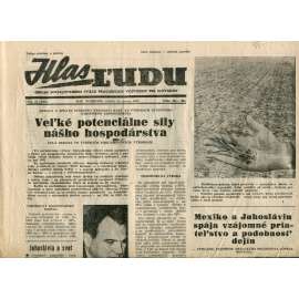 Hlas ľudu (23.3.1963) - text slovensky, staré noviny, Jugoslávie