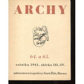 64. a 65. Archy (1941) - Stará Říše na Moravě 64. a 65. Archy (1941) - Stará Říše na Moravě