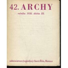 42. Archy (1938) - Stará Říše na Moravě 42. Archy (1938) - Stará Říše na Moravě