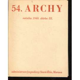 54. Archy (1940) - Stará Říše na Moravě 54. Archy (1940) - Stará Říše na Moravě