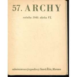 57. Archy (1940) - Stará Říše na Moravě 57. Archy (1940) - Stará Říše na Moravě