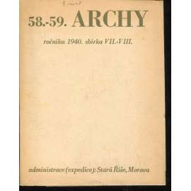 58. a 59. Archy (1940) - Stará Říše na Moravě 58. a 59. Archy (1940) - Stará Říše na Moravě