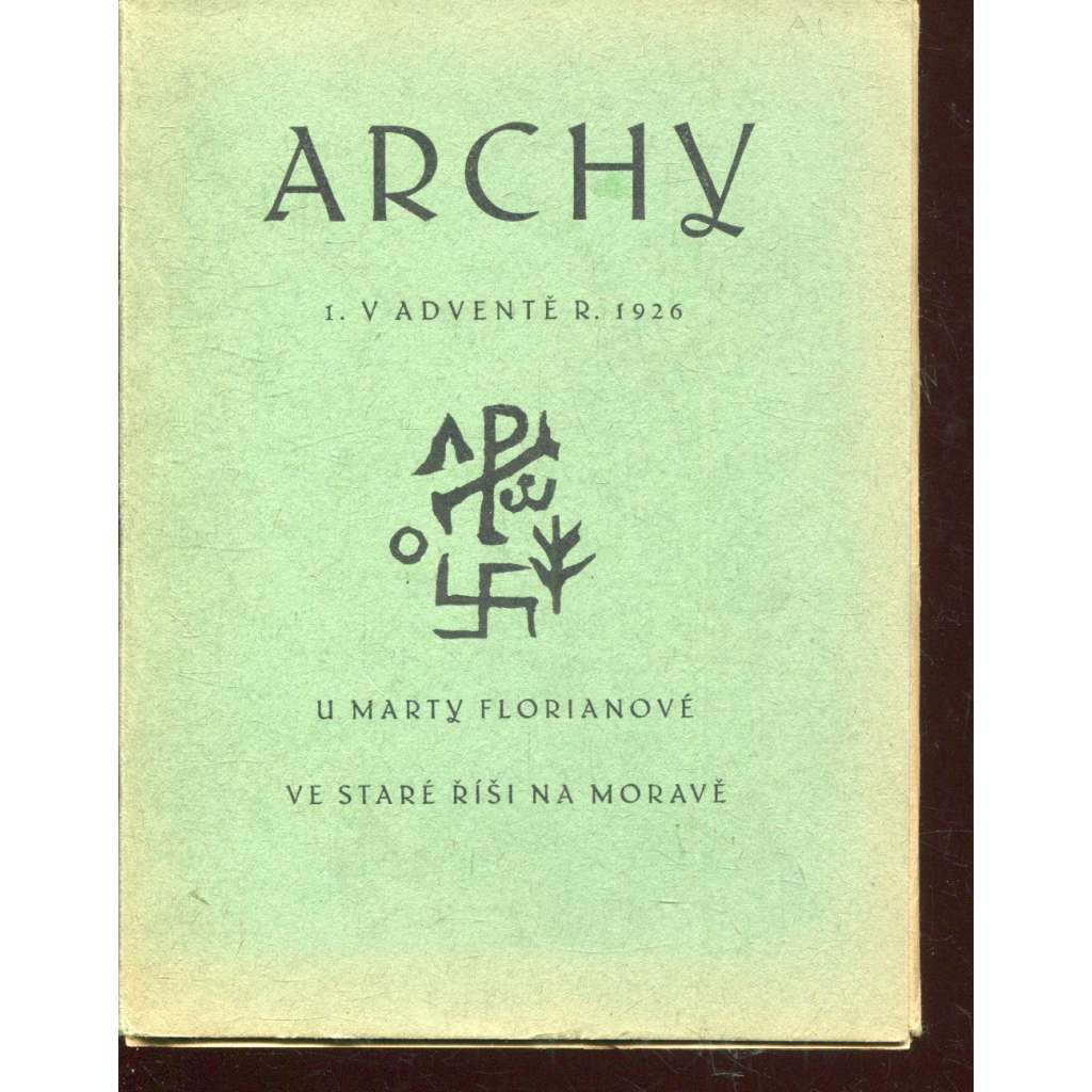 1. Archy (1926) - Stará Říše na Moravě 1. Archy (1926) - Stará Říše na Moravě