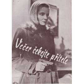 Večer čekejte přítele. Bio-program v obrazech. Filmový prospekt z kina. (režie R. Bernard, hrají M. Sologne, M. Simon) Večer čekejte přítele. Bio-program v obrazech. Filmový prospekt z kina. (režie R. Bernard, hrají M. Sologne, M. Simon)