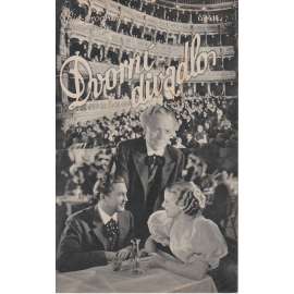 Dvorní divadlo. Bio-program v obrazech. Filmový prospekt z kina. (režie W. Forst, hrají W. Krauss, W. Eichberger)