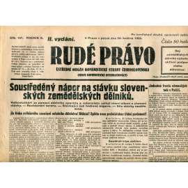 Rudé právo (24.5.1929) - 1. republika, staré noviny
