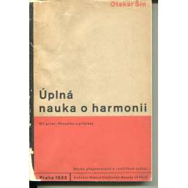 Úplná nauka o harmonii na základě melodie a rytmu, díl I. Metodika a příklady