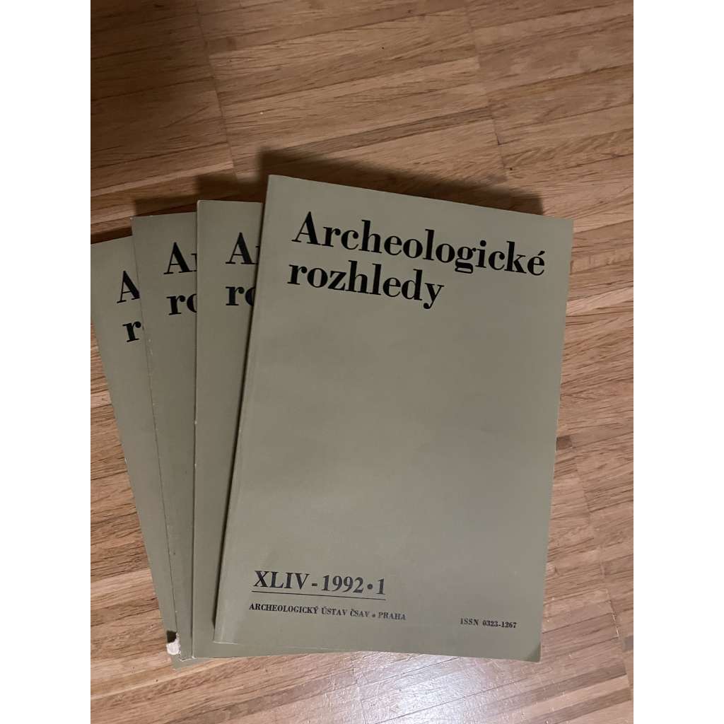 Archeologické rozhledy, ročník XLIV., sešit 1-4/1992 (archeologie, časopis)
