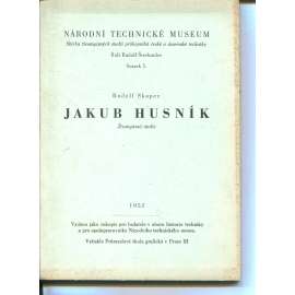 Jakub Husník. Životopisná studie (světlotisk) Jakub Husník. Životopisná studie (světlotisk)