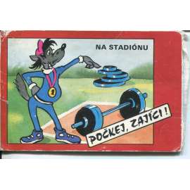Jen počkej, zajíci! Na stadiónu (leporelo)