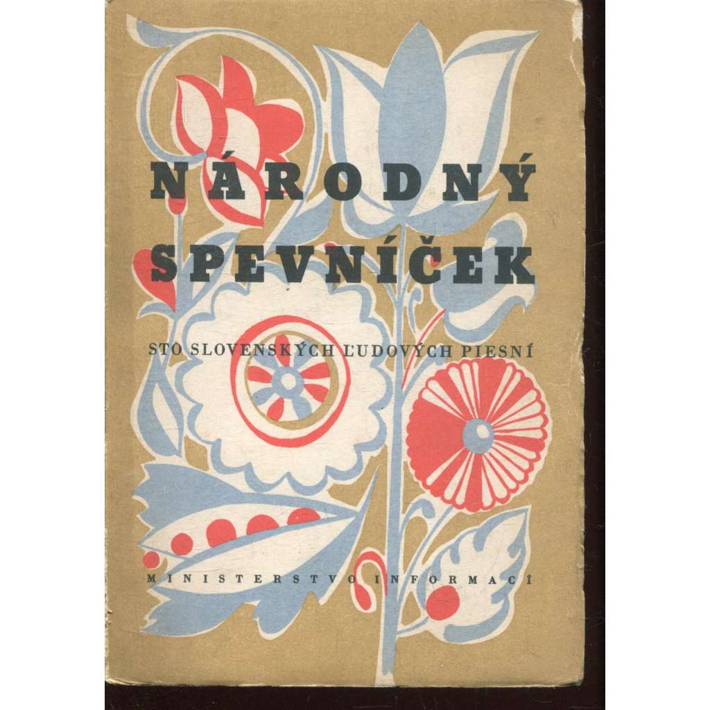 Národný spevníček (zpěvník, text slovensky) Národný spevníček (zpěvník, text slovensky)