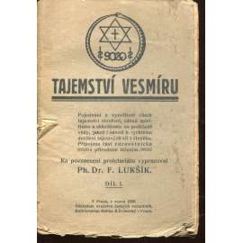 Tajemství vesmíru, díl I. (spiritismus) - 1920