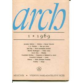ARCH 1/1969, měsíčník (1x příloha Josef Váchal) ARCH 1/1969, měsíčník (1x příloha Josef Váchal)