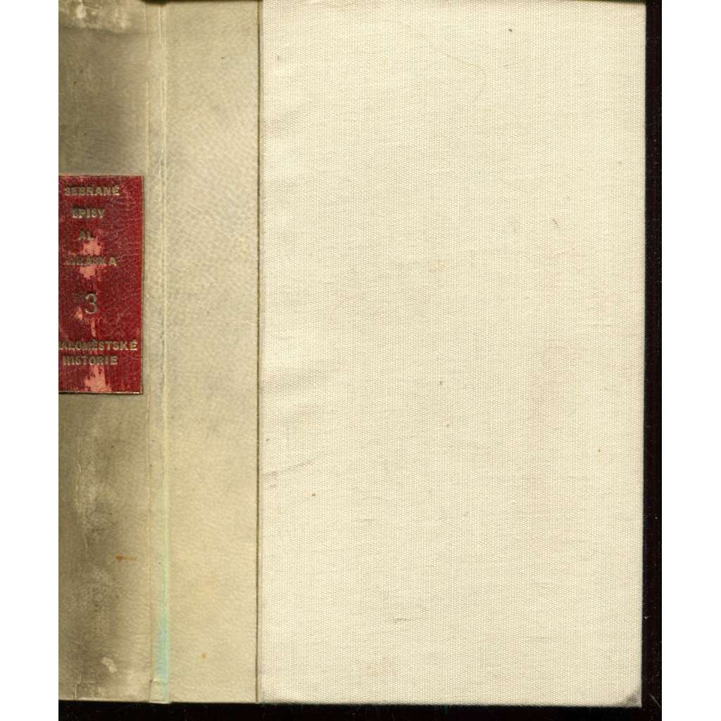 Maloměstské historie (polopergamenová vazba) Maloměstské historie (polopergamenová vazba)