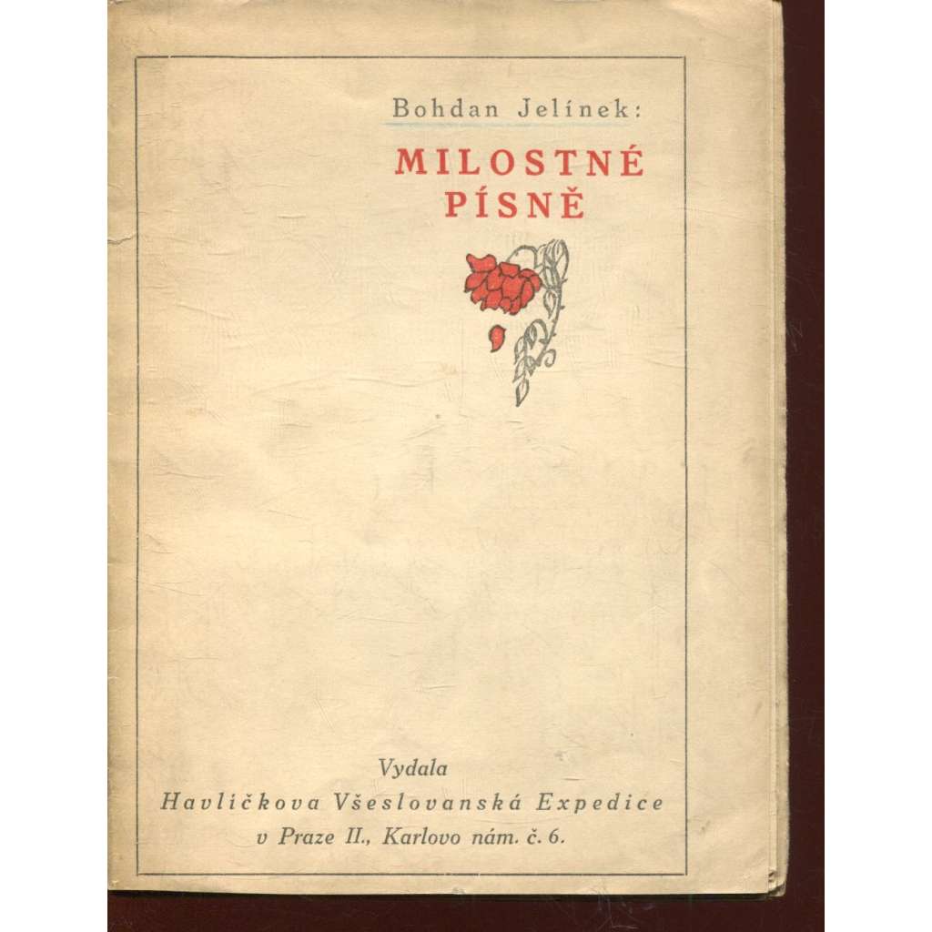 Milostné písně (Bohdan Jelínek) Milostné písně (Bohdan Jelínek)
