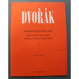 Nejkrásnější melodie 1 (noty, piano-klavír, mj. Largo ze symfonie "Z nového světa", op. 95; Slovanský tanec, Valčík, Furiant, Polonéza) Nejkrásnější melodie 1 (noty, piano-klavír, mj. Largo ze symfonie "Z nového světa", op. 95; Slovanský tanec, Valčík, Furiant, Polonéza)