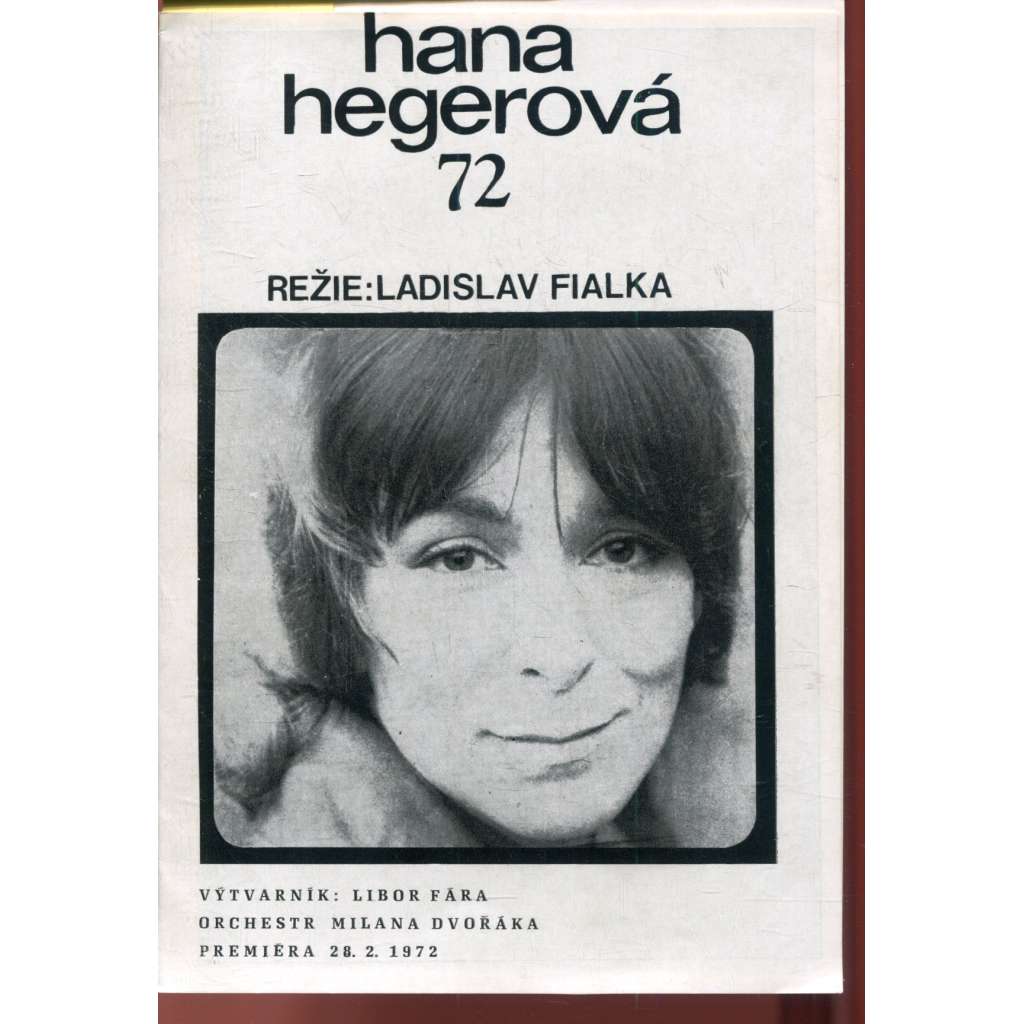 Hana Hegerová 72 Hana Hegerová 72