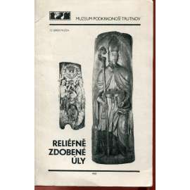 Reliéfně zdobené úly (včely, včelařství) Reliéfně zdobené úly (včely, včelařství)