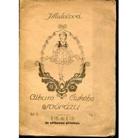 Album českého svérázu, ročník II., číslo 1/1916 [výšivky, motivy, móda]