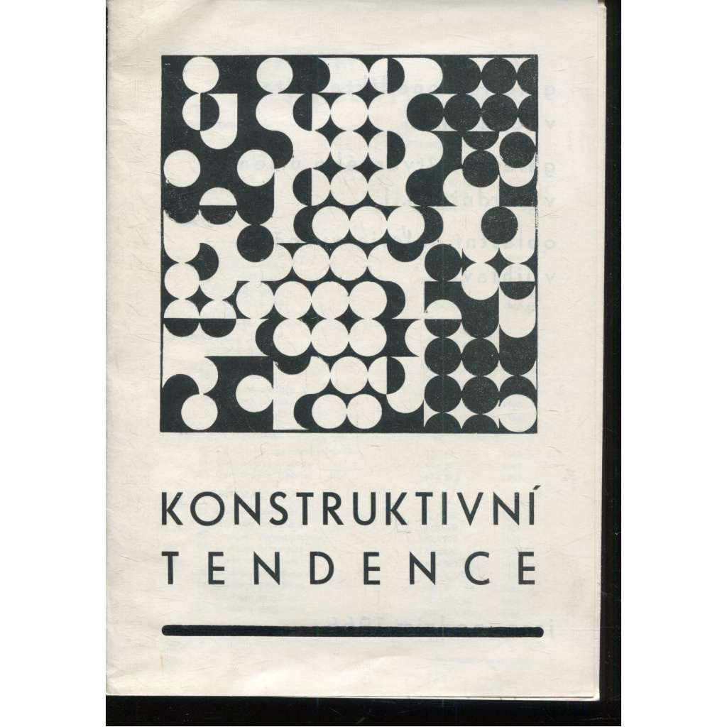 Konstruktivní tendence (Malich, Sýkora, Kolář, Dematini, Mirvald) Konstruktivní tendence (Malich, Sýkora, Kolář, Dematini, Mirvald)