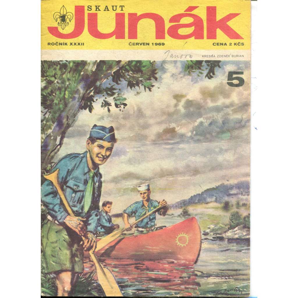 Časopis Skaut-Junák, ročník XXXII., číslo 5/1969 Časopis Skaut-Junák, ročník XXXII., číslo 5/1969