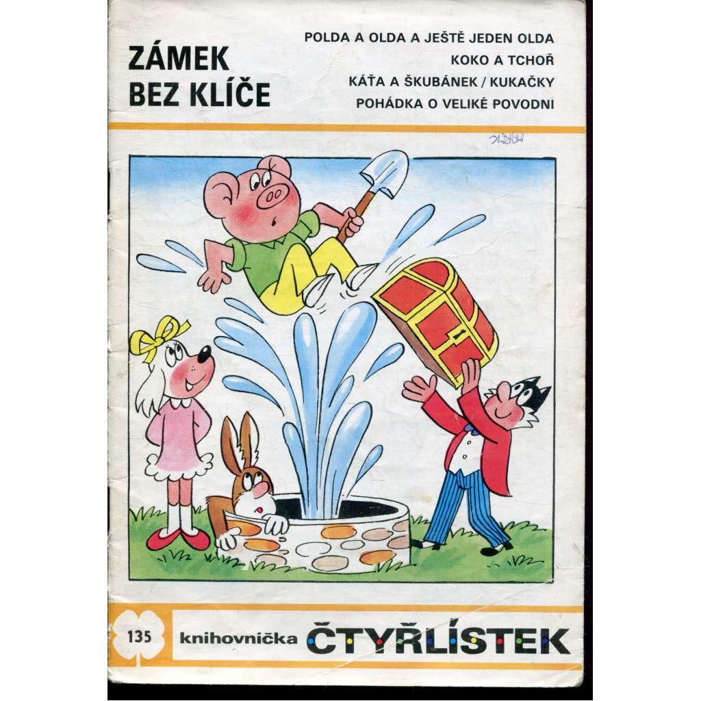 Čtyřlístek - Zámek bez klíče (komiks) Čtyřlístek - Zámek bez klíče (komiks)