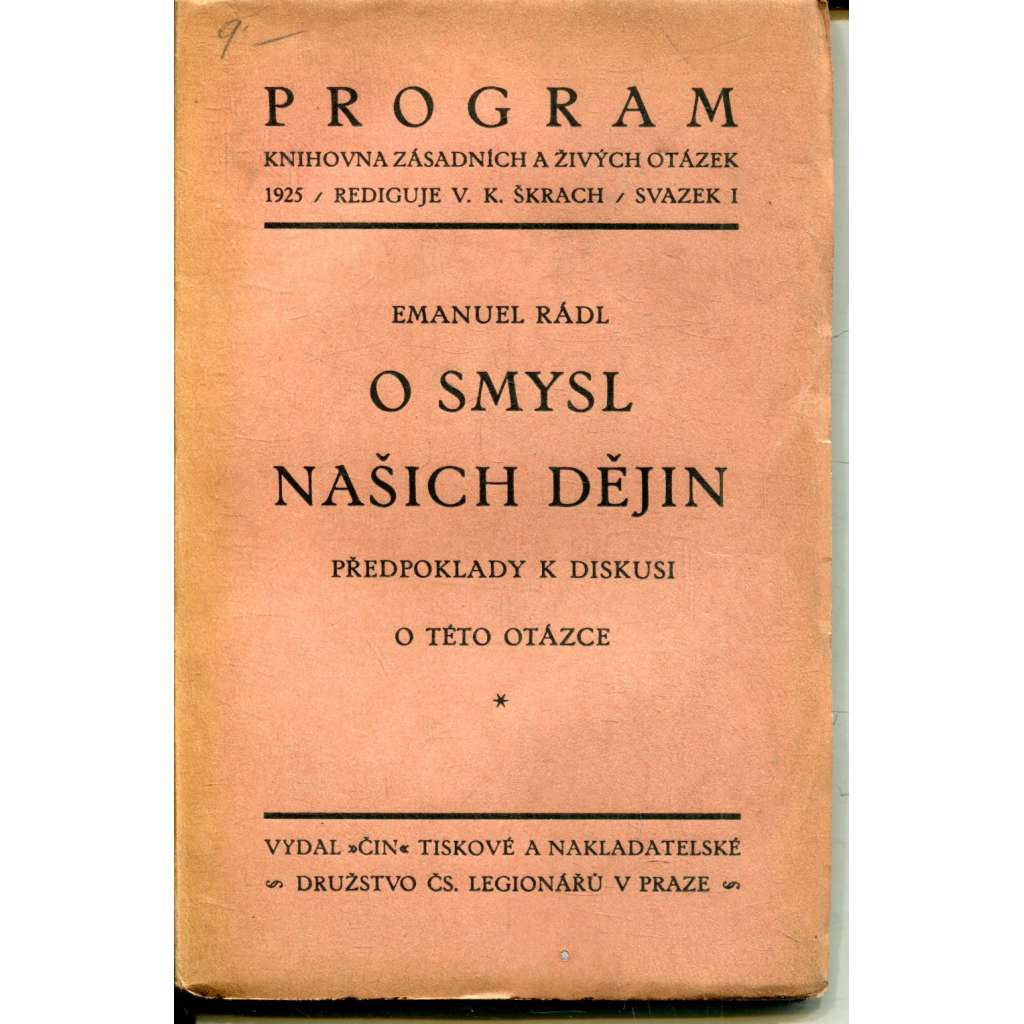 O smysl našich dějin O smysl našich dějin