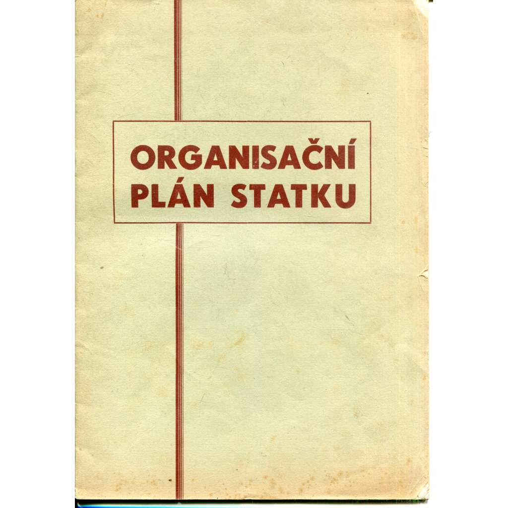 Organisační plán statku Organisační plán statku