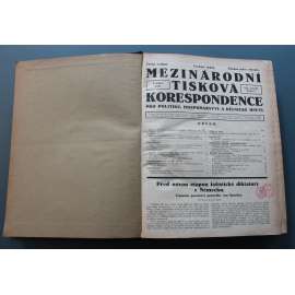 Mezinárodní tisková korespondence pro politiku, hospodářství a dělnické hnutí 1931 (časopis, týdeník, politika, mj. Béla Kun - Menševici karakterizují menševiky, Poučení moskevského procesu, Žalářní hrůzy ve Finsku, Letectví a pětiletka) Mezinárodní tisková korespondence pro politiku, hospodářství a dělnické hnutí 1931 (časopis, týdeník, politika, mj. Béla Kun - Menševici karakterizují menševiky, Poučení moskevského procesu, Žalářní hrůzy ve Finsku, Letectví a pětiletka)