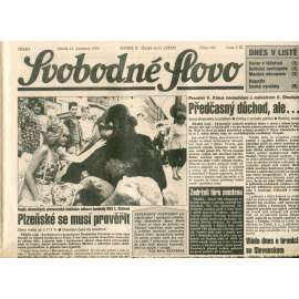 Svobodné slovo (21.7.1993) - noviny