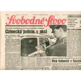Svobodné slovo (17.7.1993) - noviny