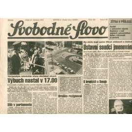 Svobodné slovo (16.7.1993) - noviny