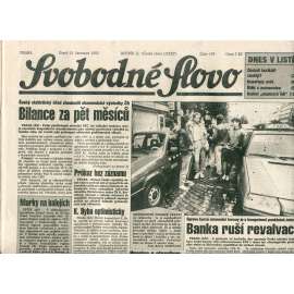 Svobodné slovo (13.7.1993) - noviny