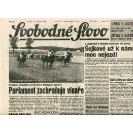 Svobodné slovo (12.7.1993) - noviny