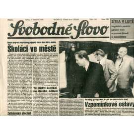 Svobodné slovo (7.7.1993) - noviny