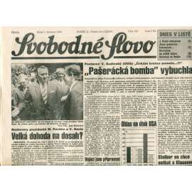 Svobodné slovo (2.7.1993) - noviny